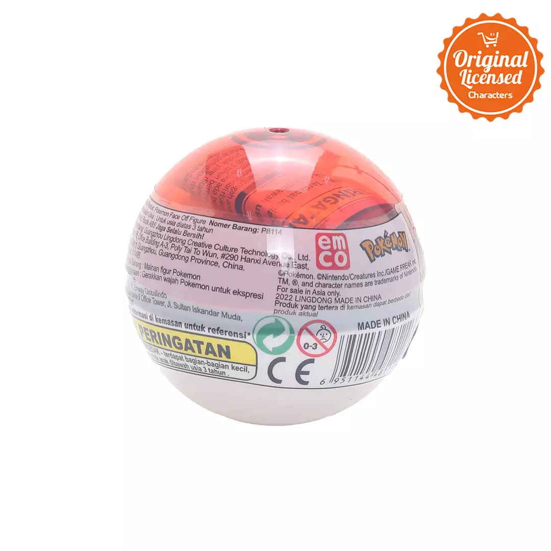 Mainan Anak Pokemon-Face Off Figures (Random)