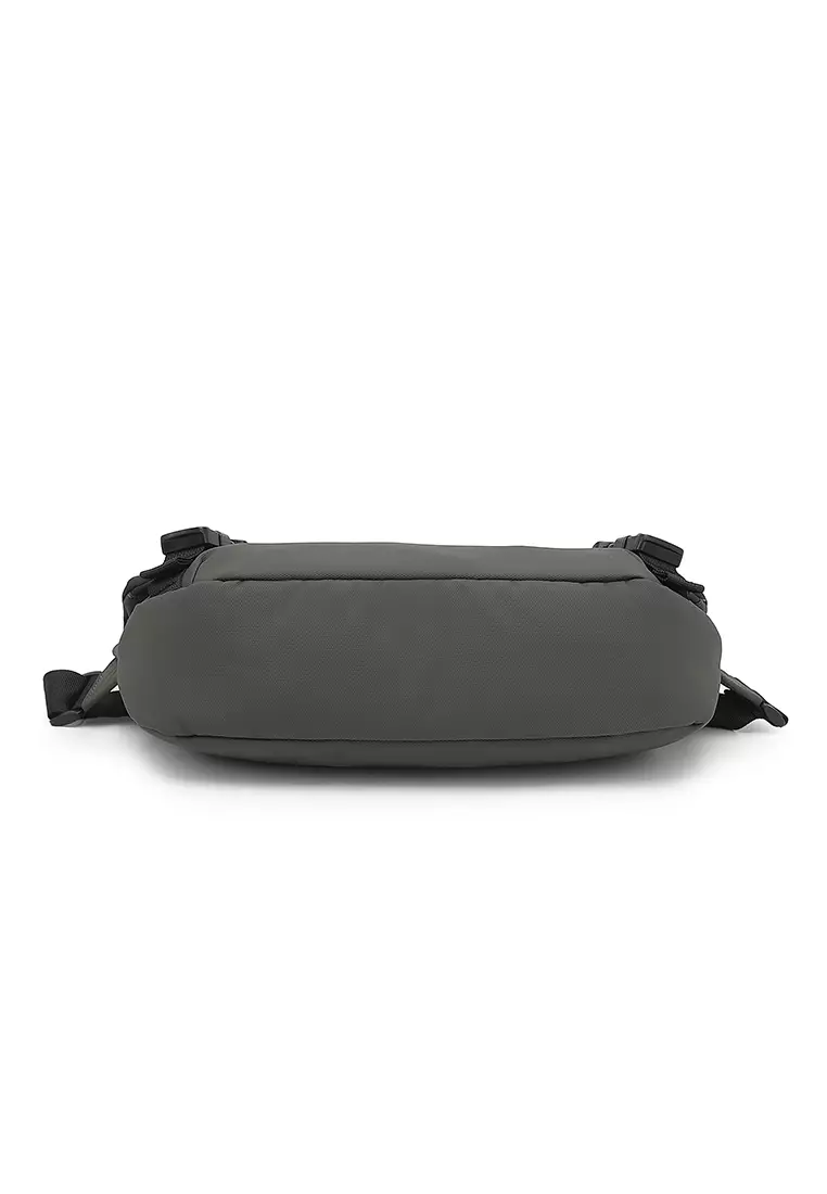 Men's Chest Bag / Sling Bag / Crossbody Bag - Black / Green