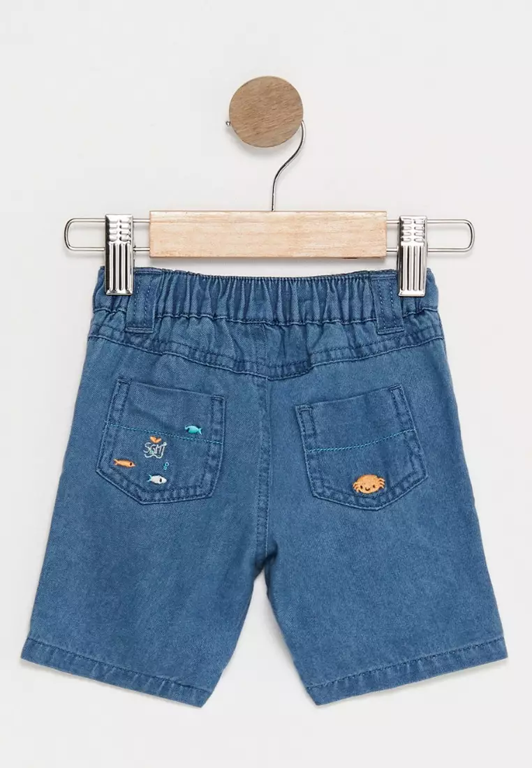 Sergent Major Denim Shorts ZALORA