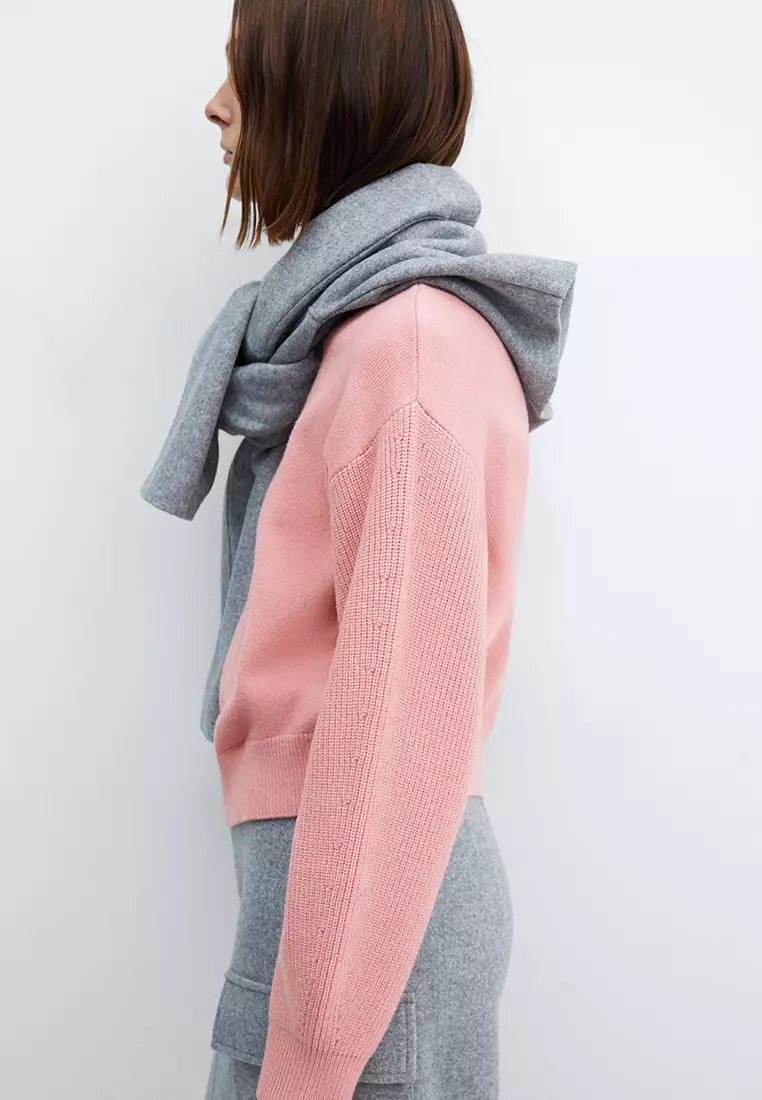 Mango Round Neck Knitted Sweater 2024 Buy Mango Online ZALORA