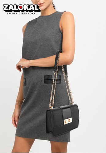 Jual Les Catino Paris Faith Crossbody Solid Original April 2023| ZALORA