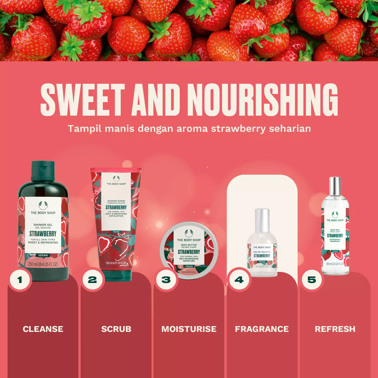 Strawberry Eau De Toilette Parfum 30ml