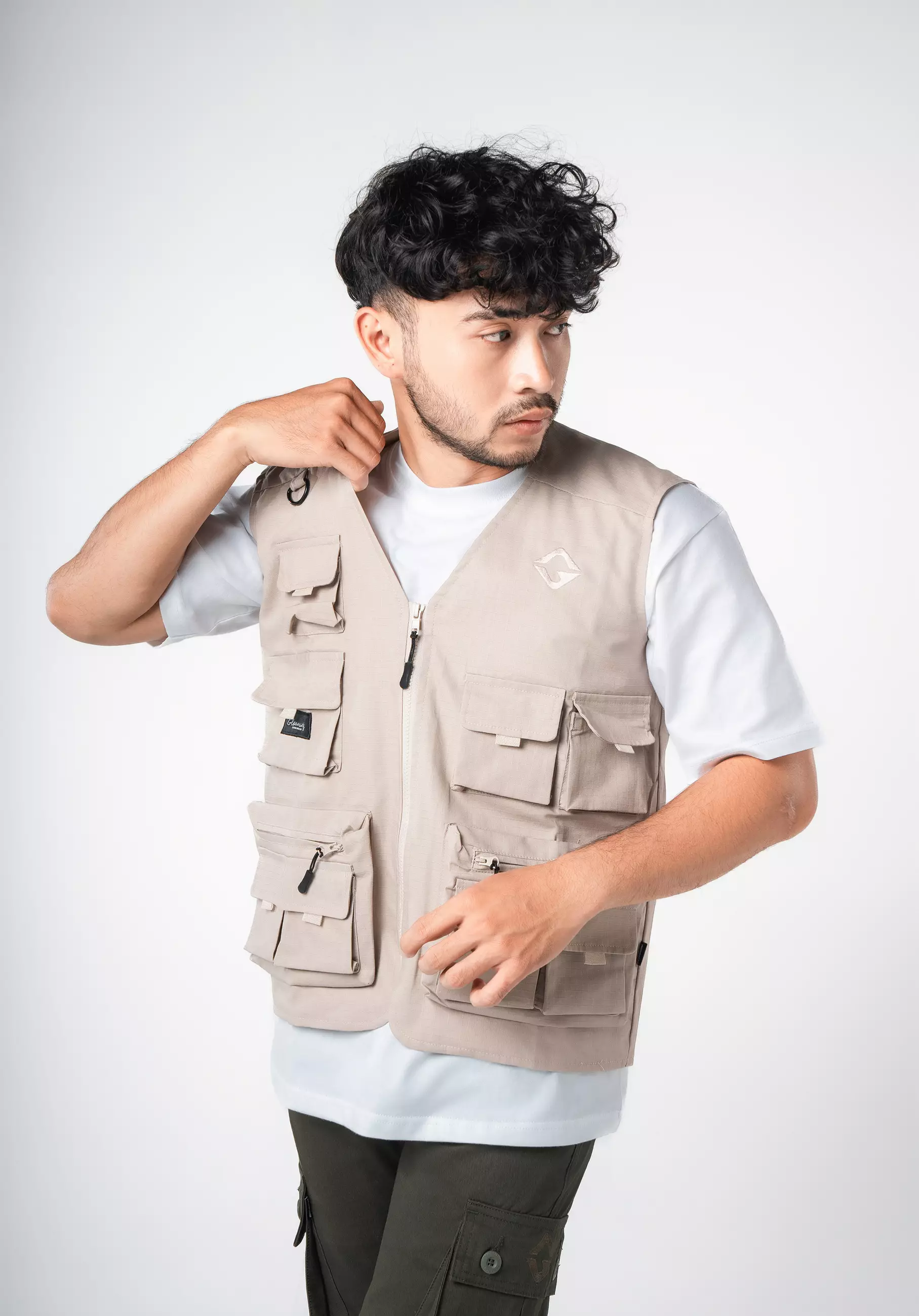 Tactical Vest / Rompi Cream Warlord
