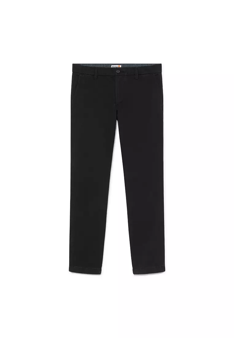 TB0A2BYY0011 S-L Strtch Twill Chino BLAC