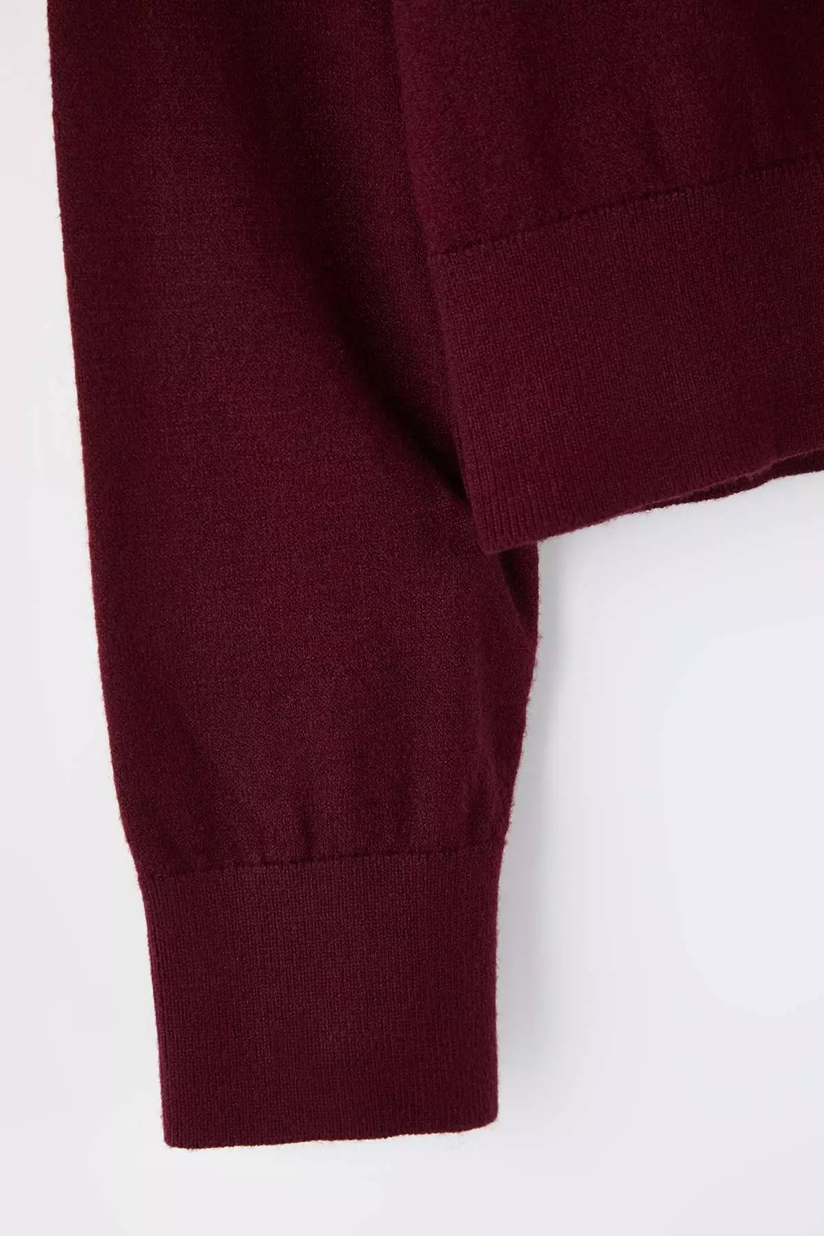 Special Collection Burgundy Premium Yarn/Special Yarn Trend Knitwear Sweater Twoaw26Kz00159