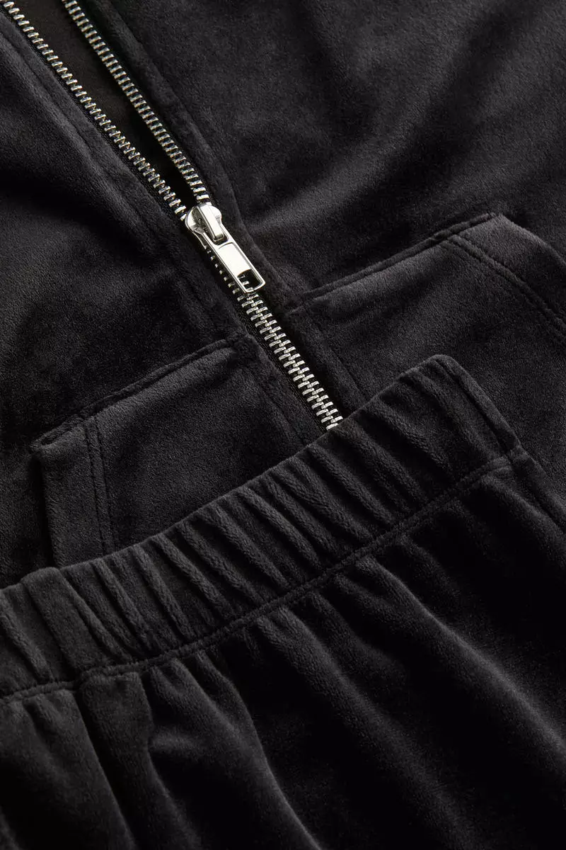 velour tracksuit h&m