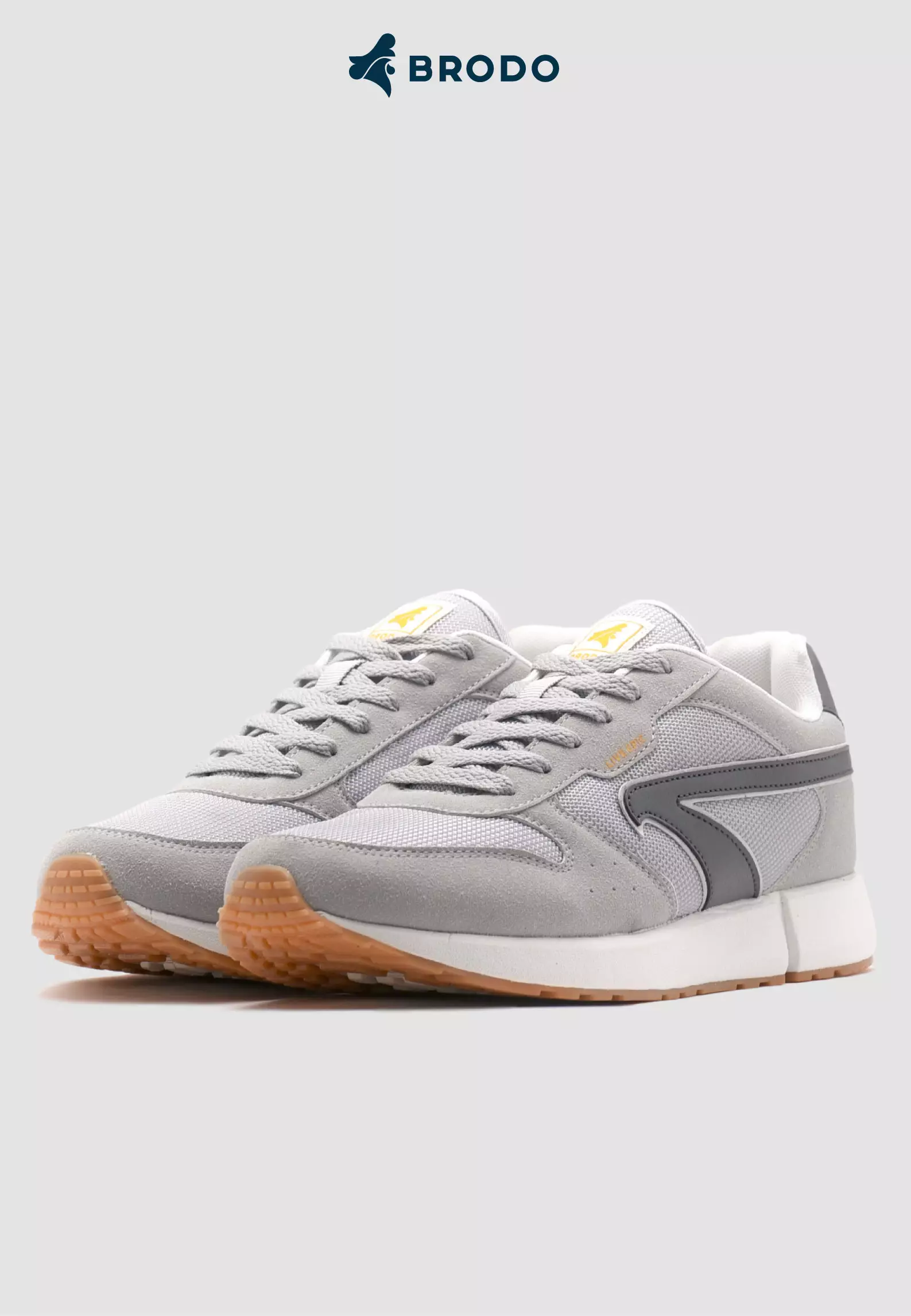 BRODO - Sneakers Corsa Classic Dove Grey OWS