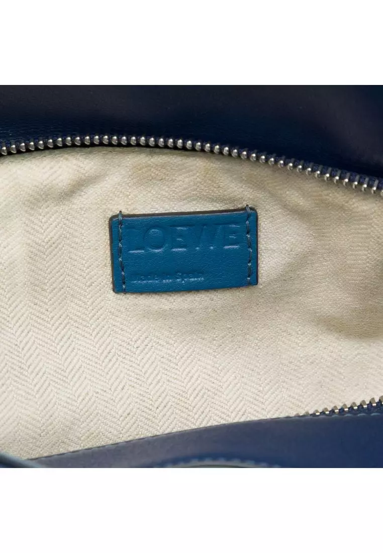 Pre-Loved Loewe Medium Tricolor Calfskin Puzzle Satchel