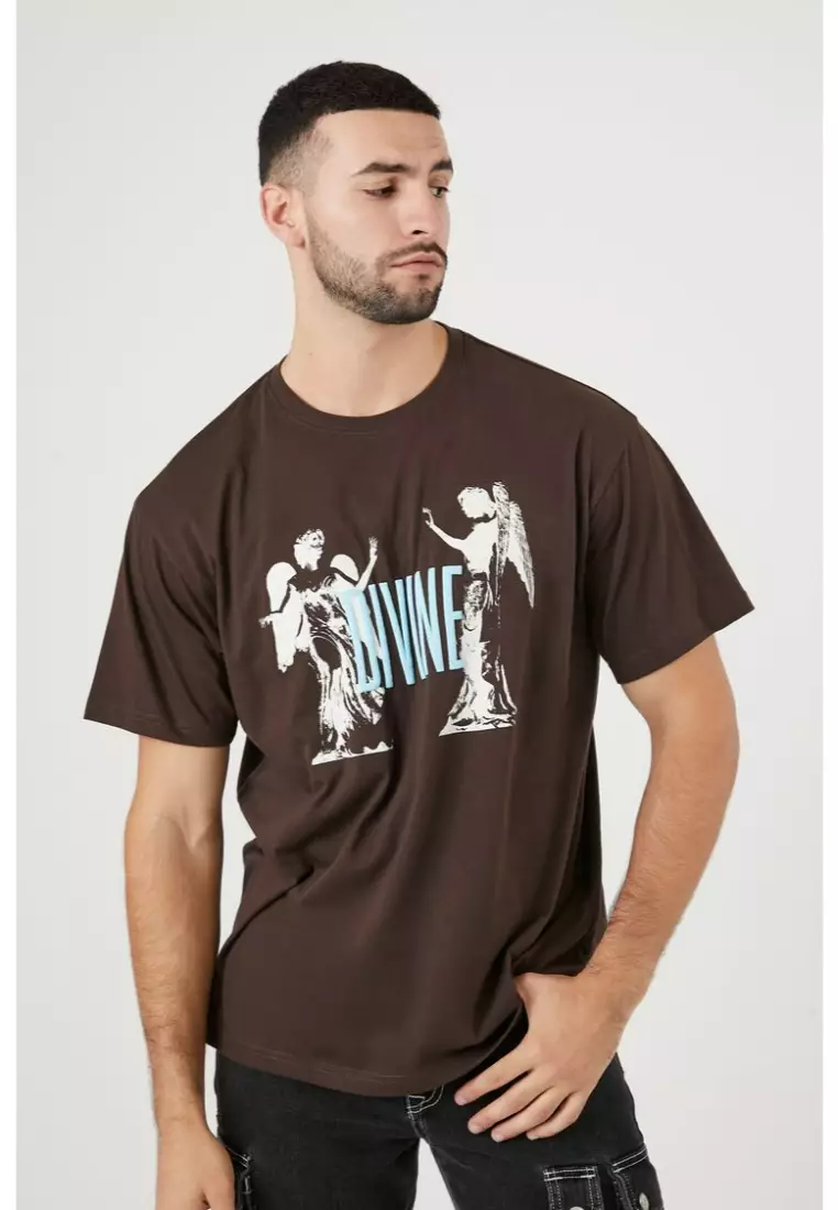 Forever 21 angel shirt best sale