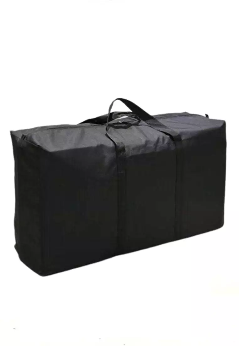 Annalise Tas Duffel Jinjing Wanita Travel Bag Size Large Material Oxford ORIGINAL - Black