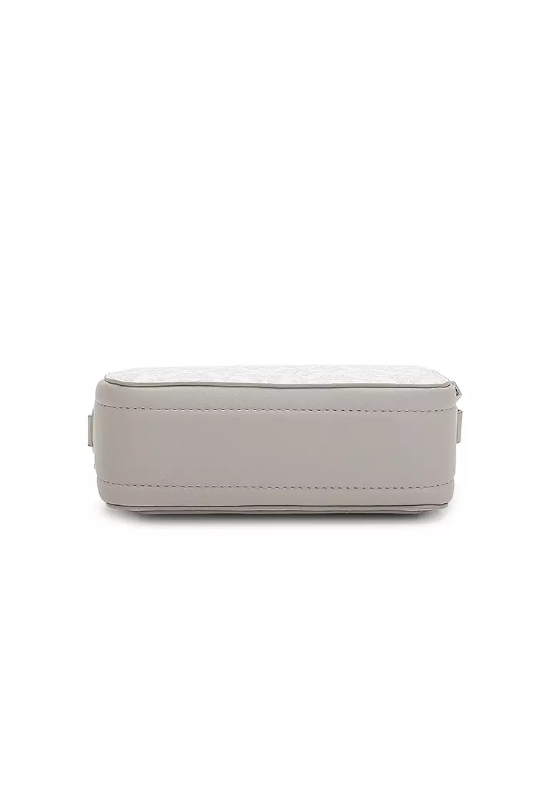 Women's Top Handle Bag / Sling Bag / Crossbody Bag / Shoulder Bag (Tas Tangan Wanita / Tas Selempang Wanita / Tas Bahu Wanita) - Putih