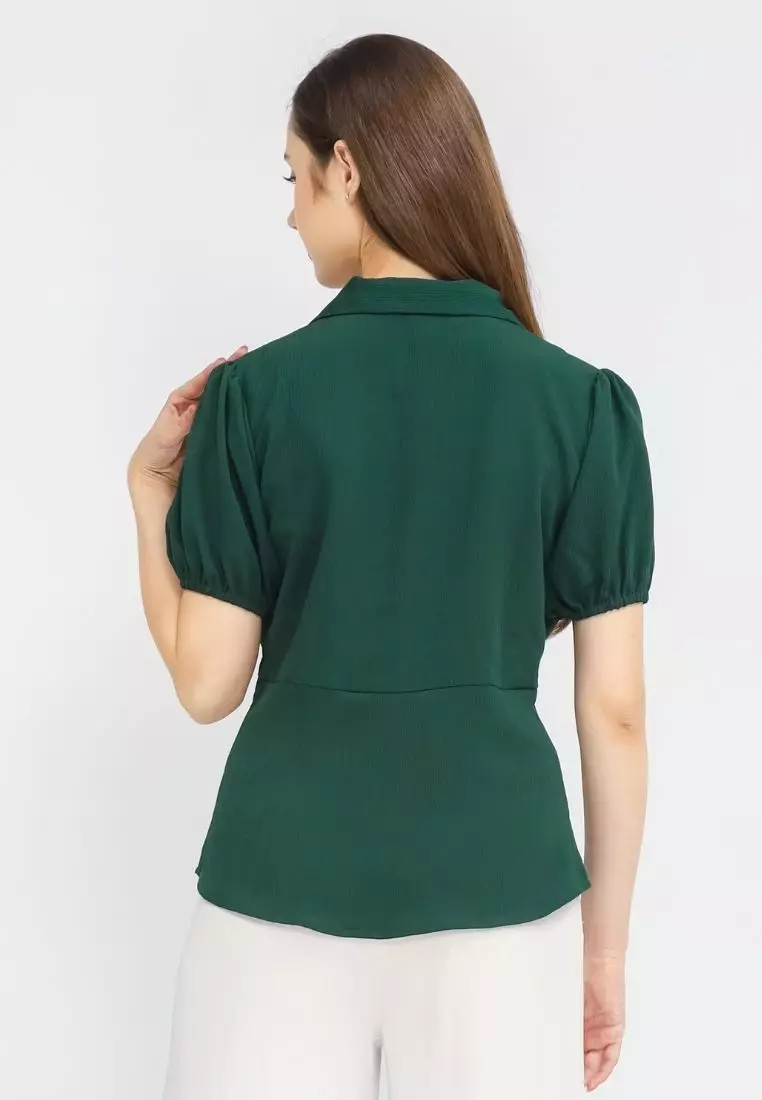 Urban Exchange Blouse Julia Green Forest