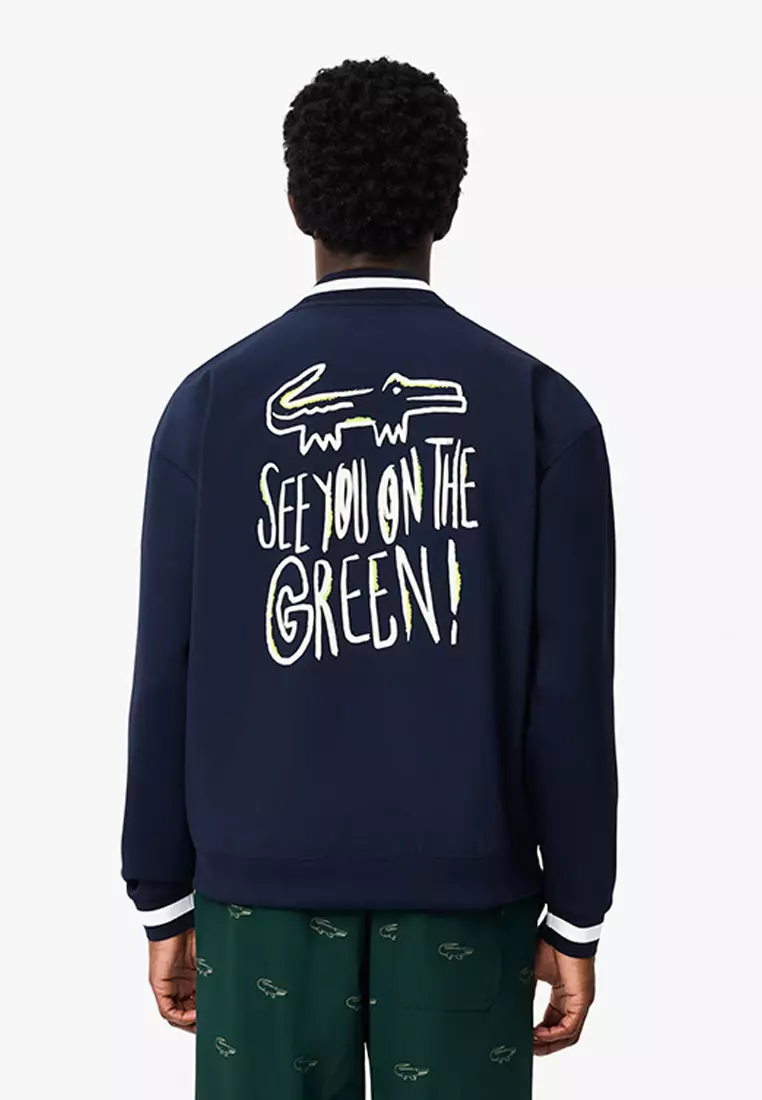 Varsity Water-Repellent Golf Windbreaker