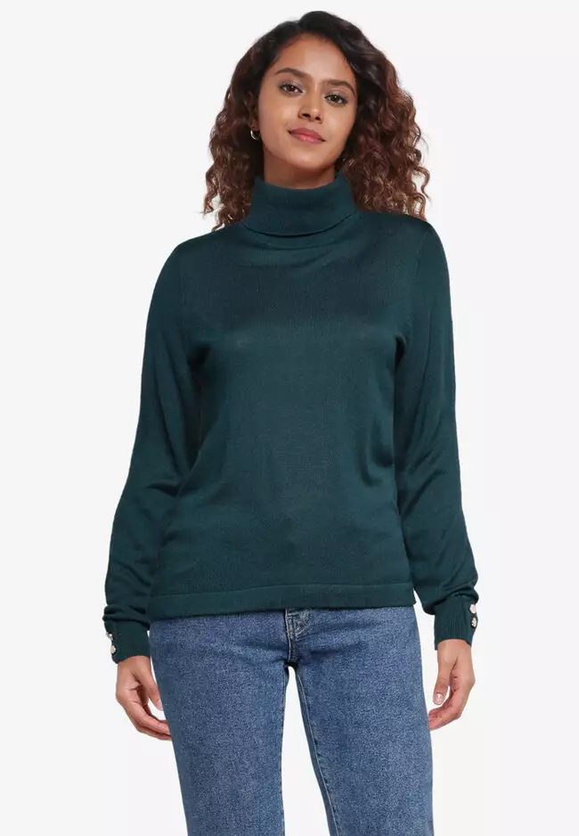 Buy Vero Moda Milda Roll Neck Jewel Top 2024 Online