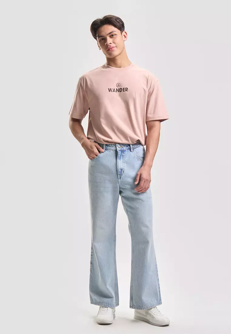 Flared Fit 5-Pocket Jeans