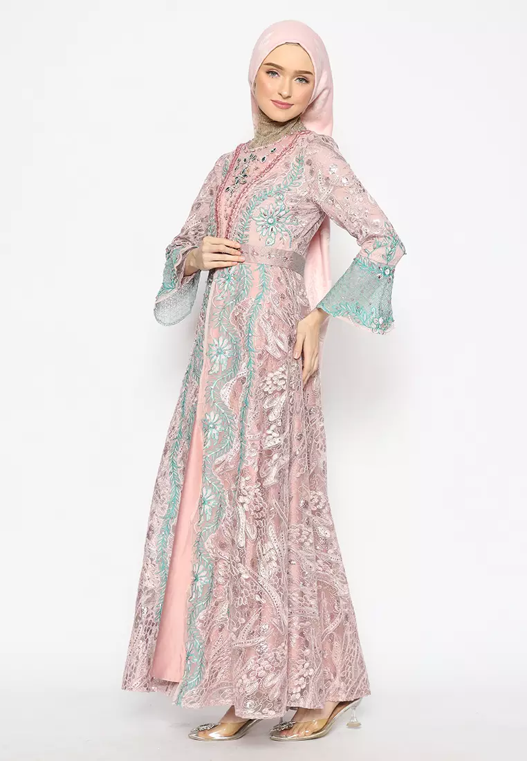 Bibiq Gamis Tile Satin