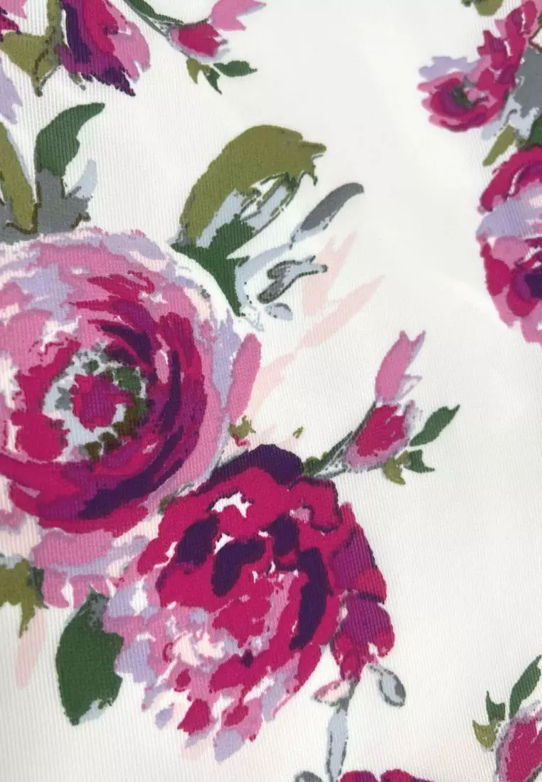 Andrea Floral Wrap Dress