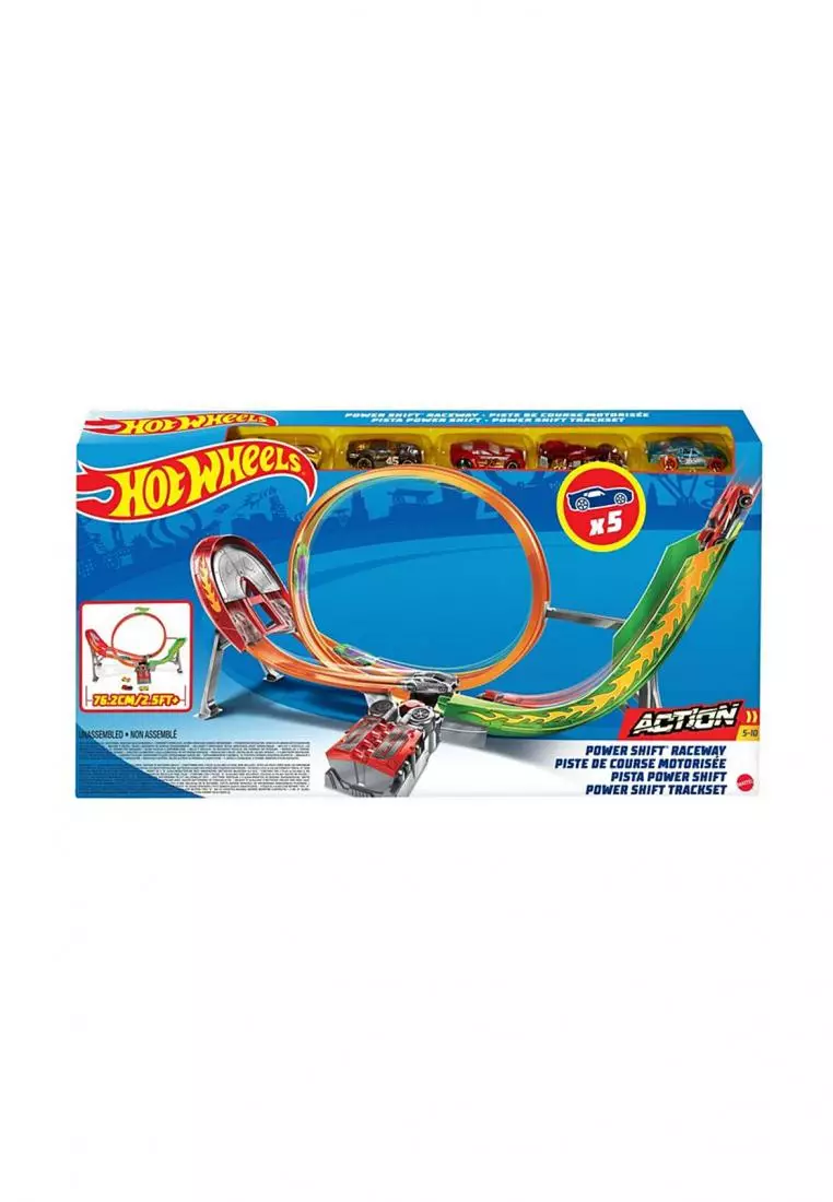 Hot wheels clearance power shift raceway