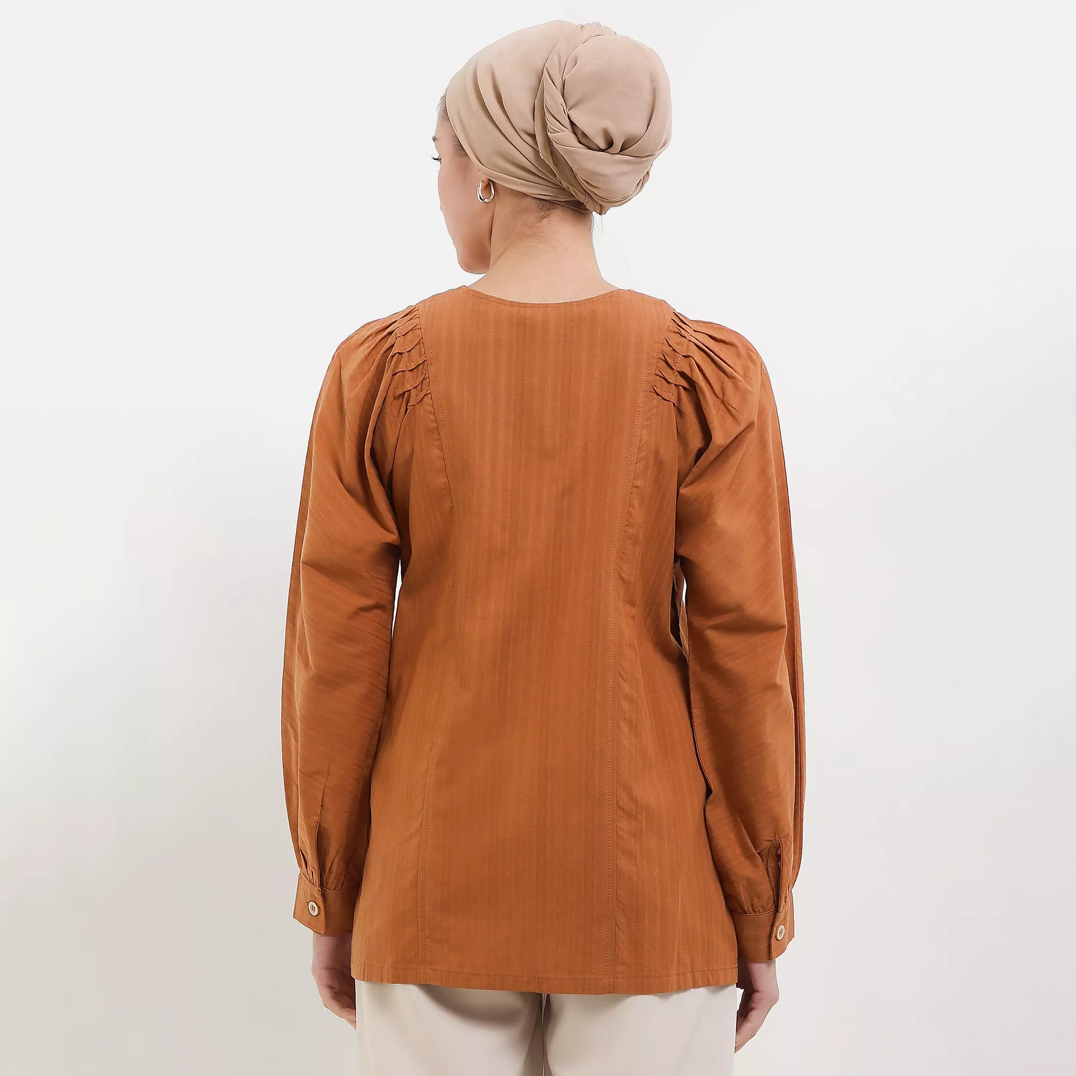 MFMW Maheswari Atasan Blouse Brown