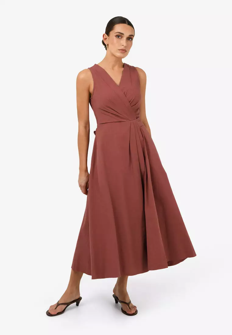 Nattai Crossover Dress