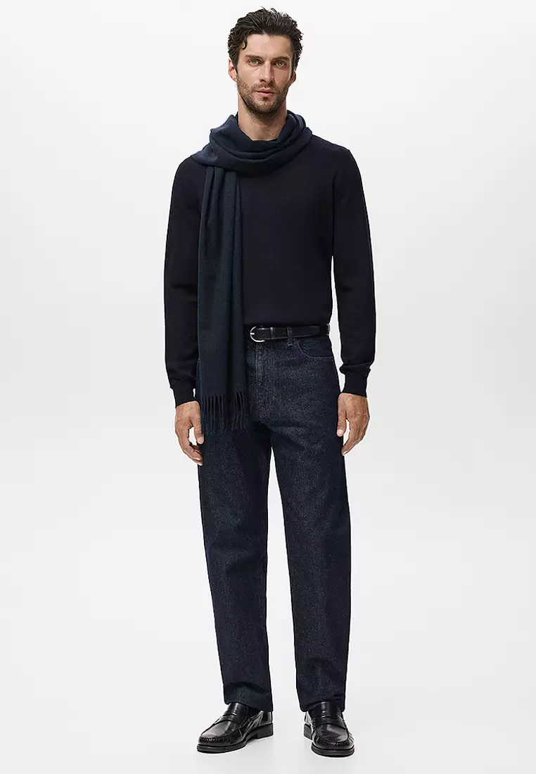 100% Merino Wool Crew Neck Sweater