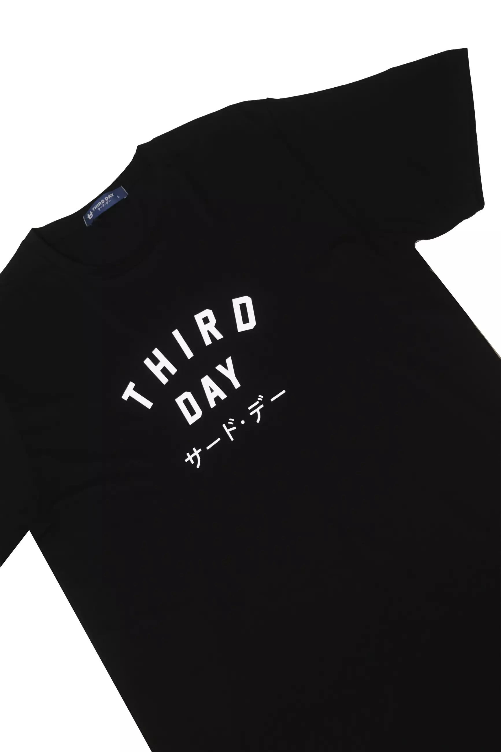 MTH39 thirdday Td simple kaos tangan pendek unisex black