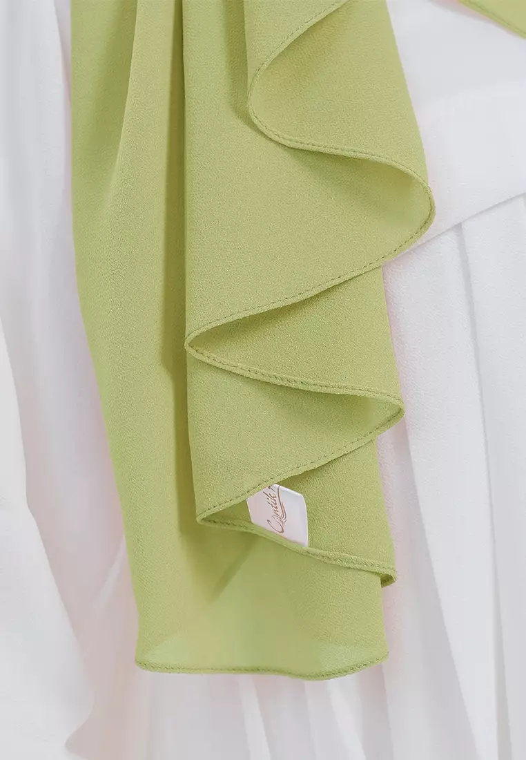 HIJAB INSTAN LUBNA - OLIVE