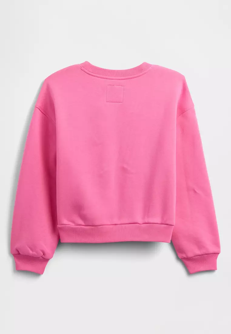 Disney Logo Wedge Crew Sweatshirt