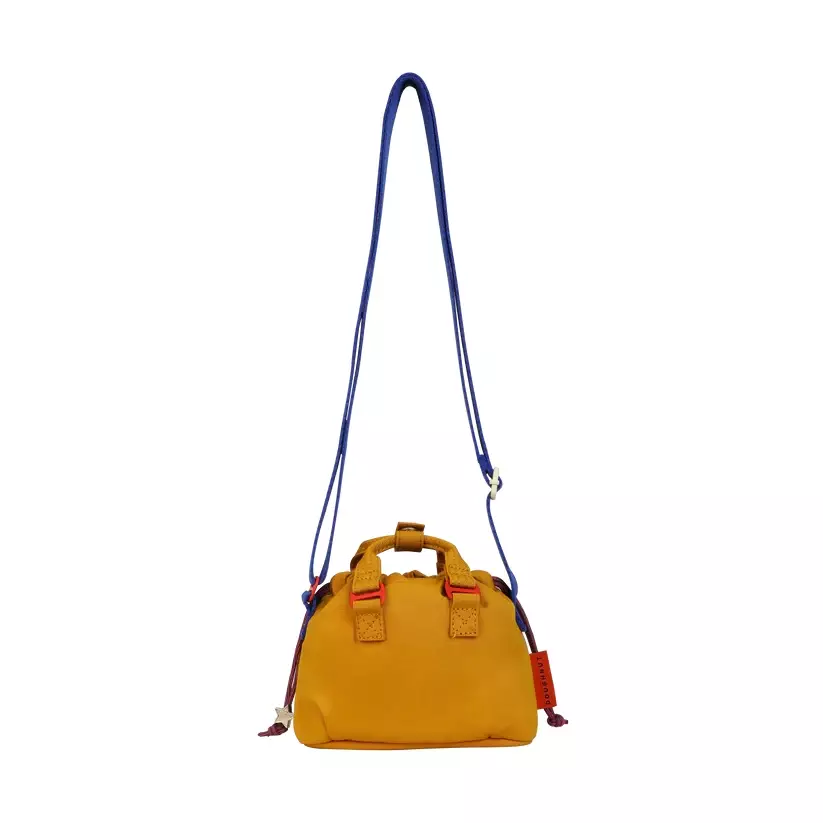 Doughnut Gossamer Tiny Minorstones Series Crossbody Bag Mustard X Khaki Tas Selempang D475MNS-3114-F