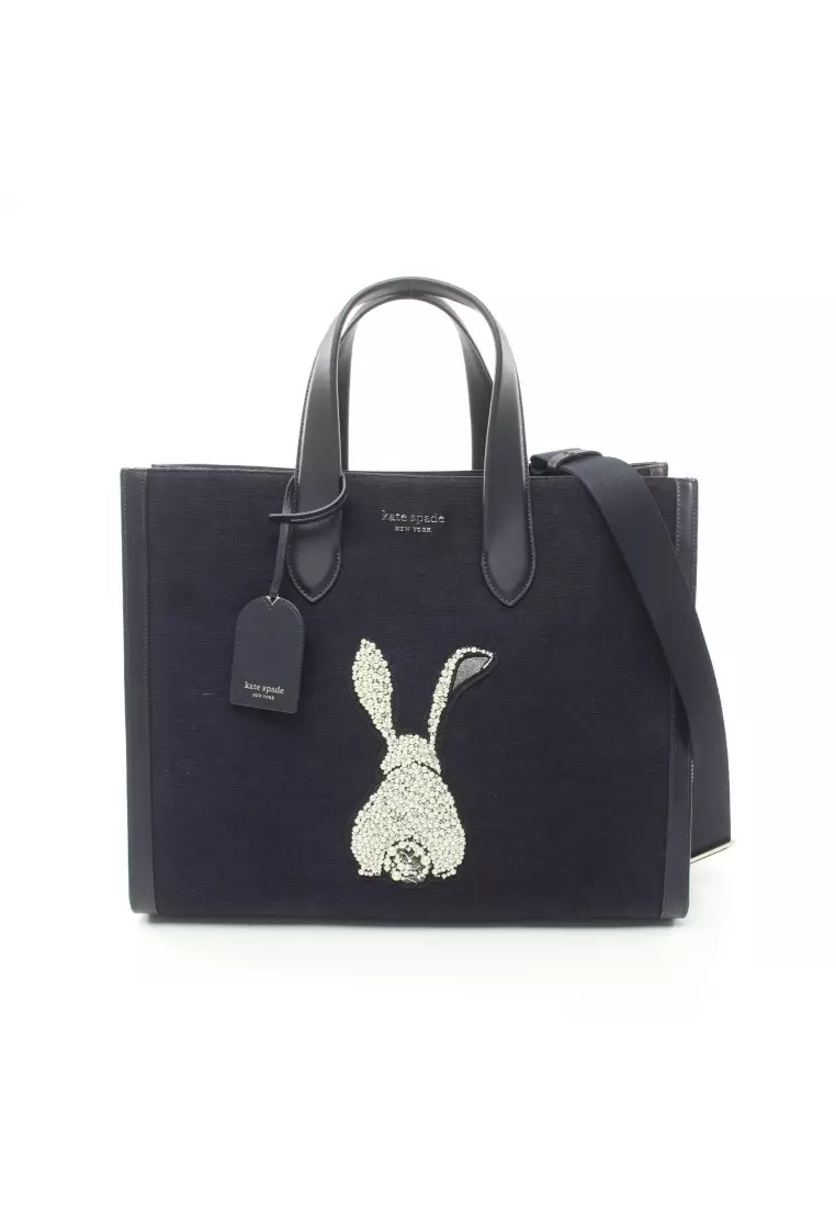 Buy Kate Spade Pre loved Kate Spade Manhattan Bunny Large Tote Bag