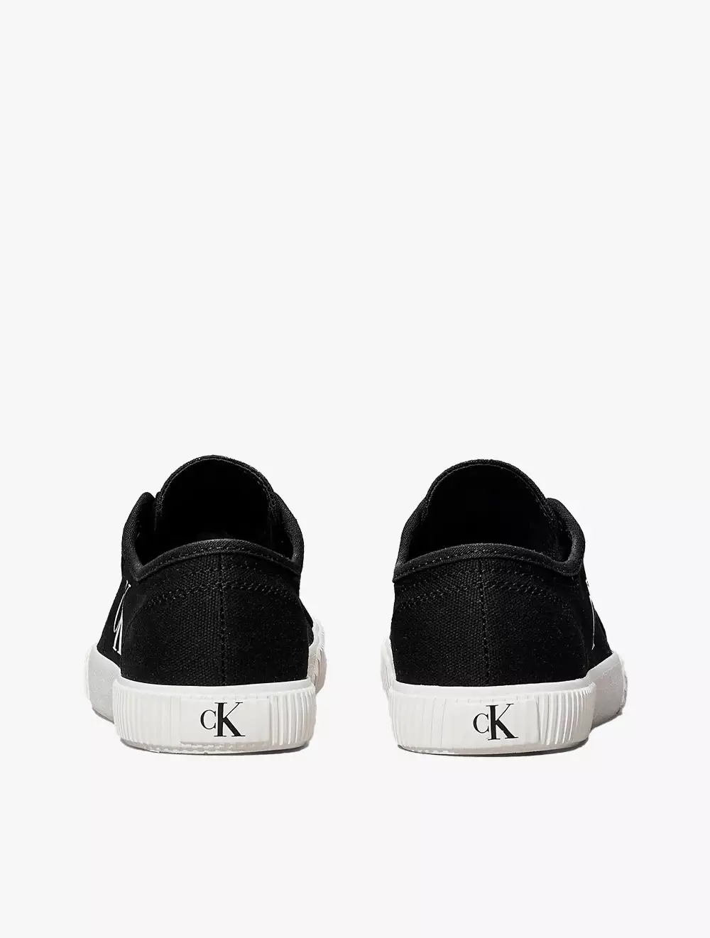 Calvin Klein - Canvas Low Profile Trainers - Black