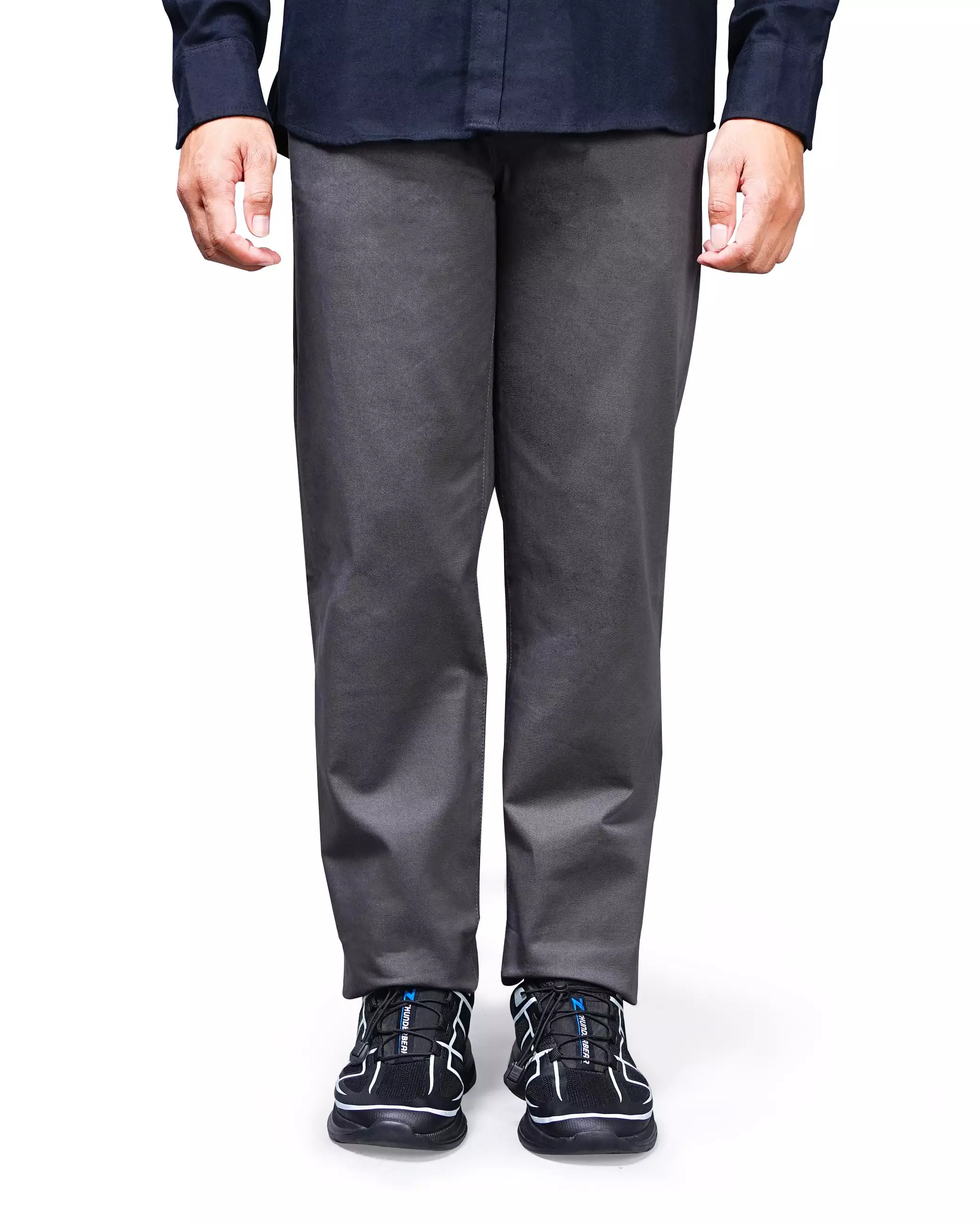 Celana Panjang Reguler Fit Pants Pria Grey