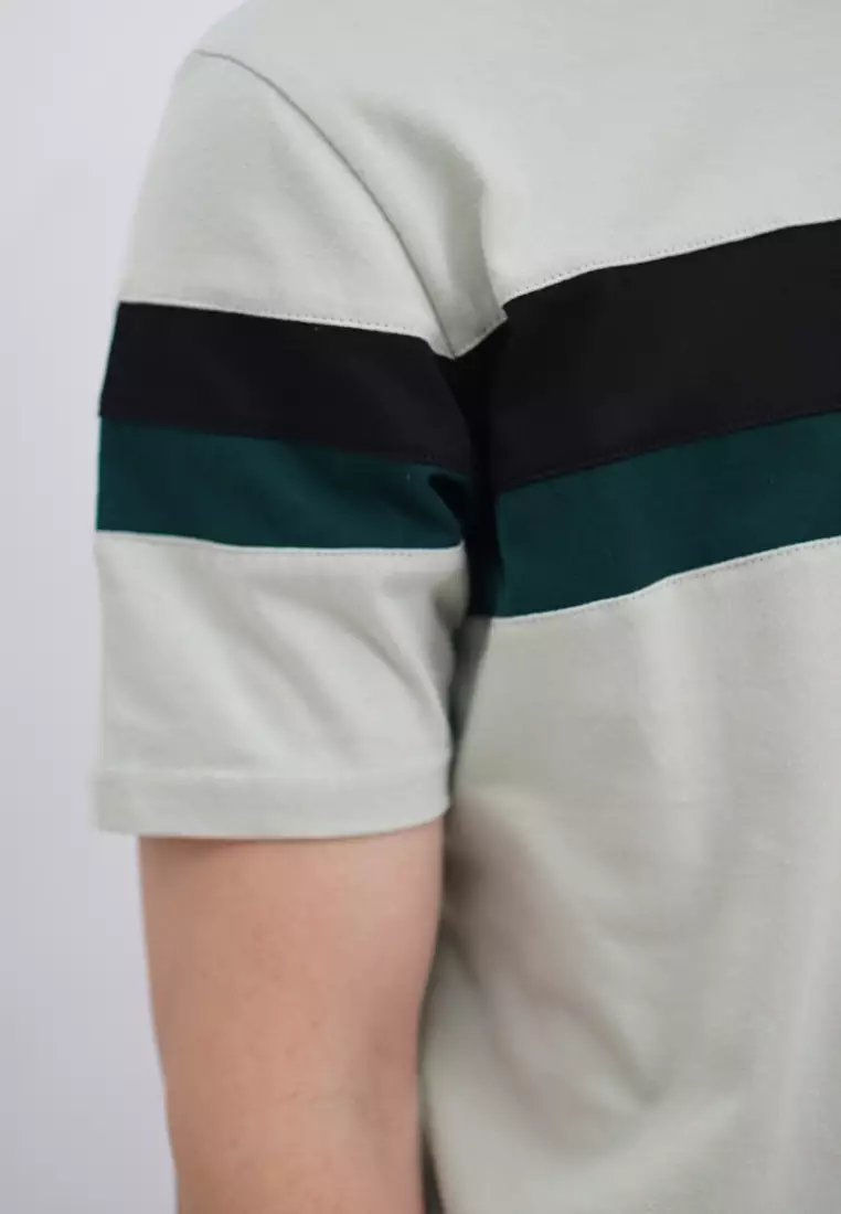 Ryusei Kaos Pria Hino CMB Light Green