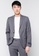 MANGO Man grey Slim Fit Virgin Wool Suit Blazer 4876FAA94767E3GS_1