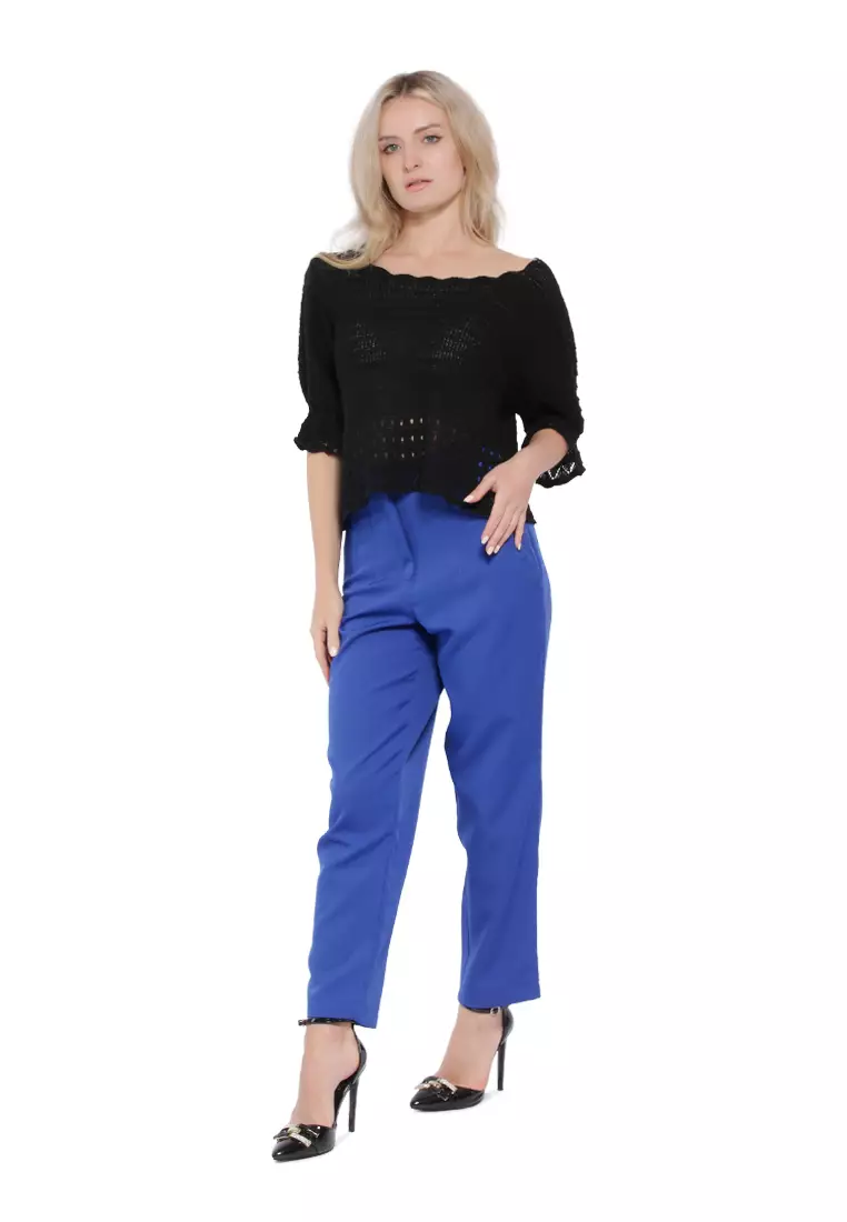 Black Classic Short-Sleeved Top