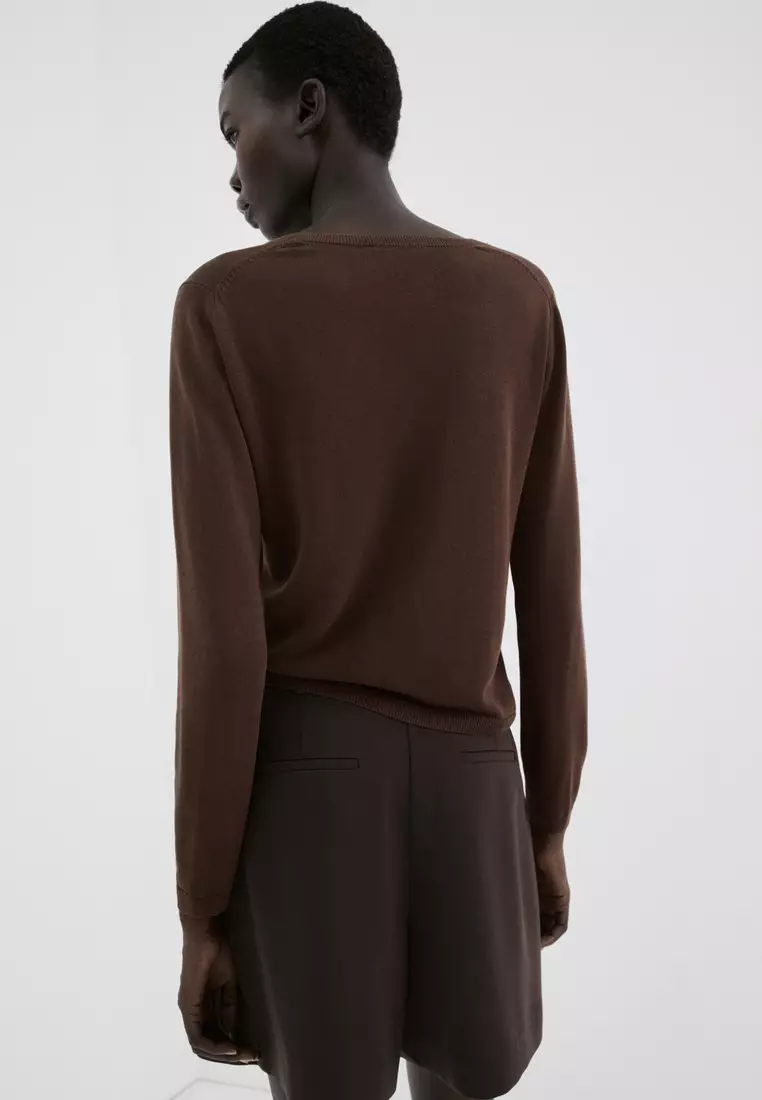 Long-Sleeves Knitted Sweater