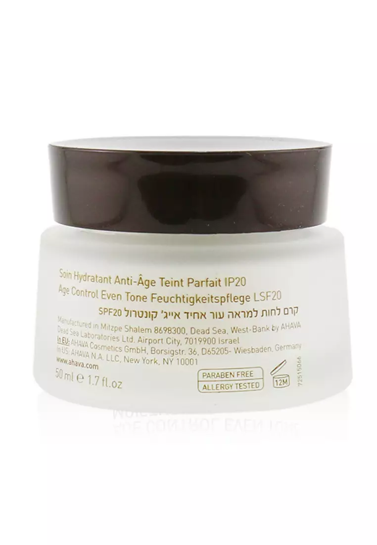 AHAVA - Time To Smooth Age Control Even Tone Moisturizer SPF 20 50ml/1.7oz.