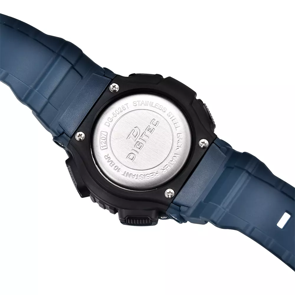 DIGITEC Jam Tangan Digital Pria DG-5028T Water Resist - GY4B Grey