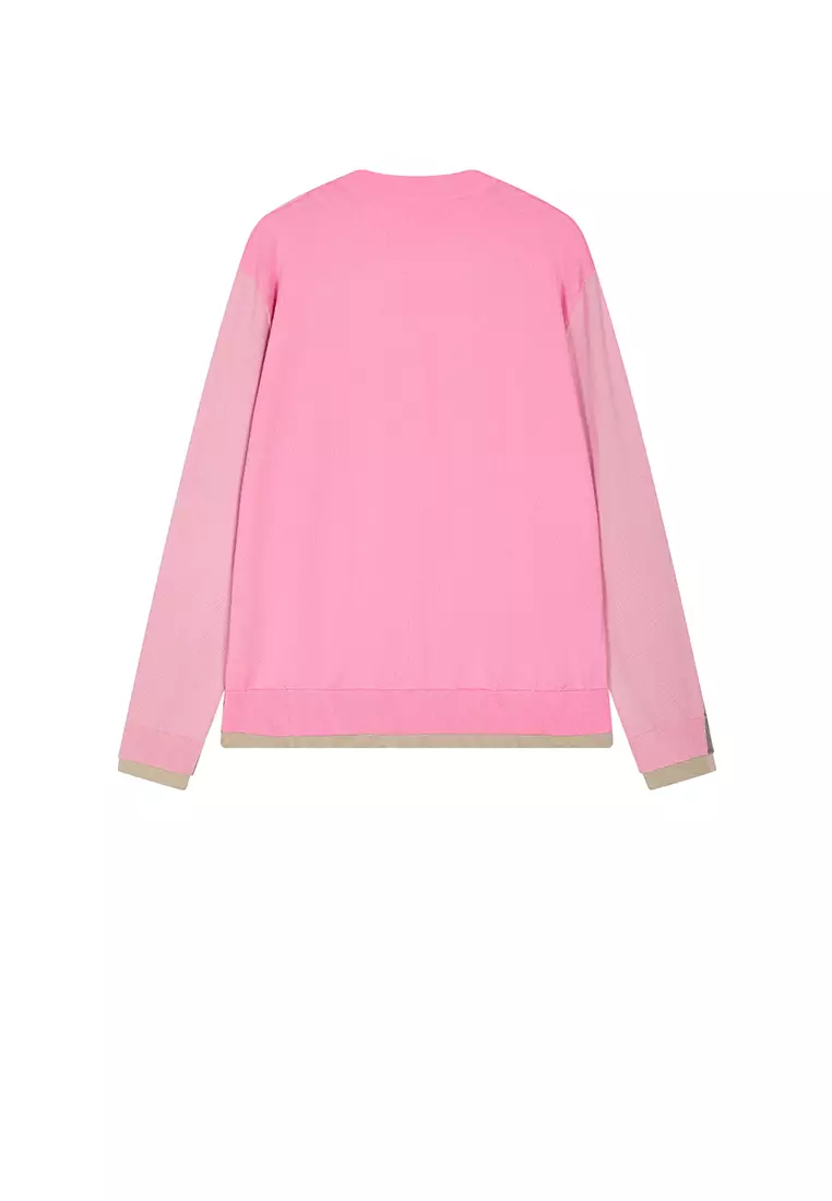 巴素兰羊毛宽松中长款开襟针织衫