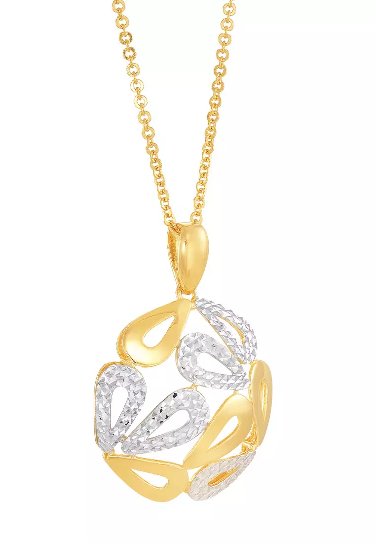 Gold on sale pendant brand