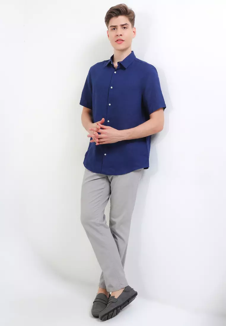 Easy Iron Pure Linen Shirt