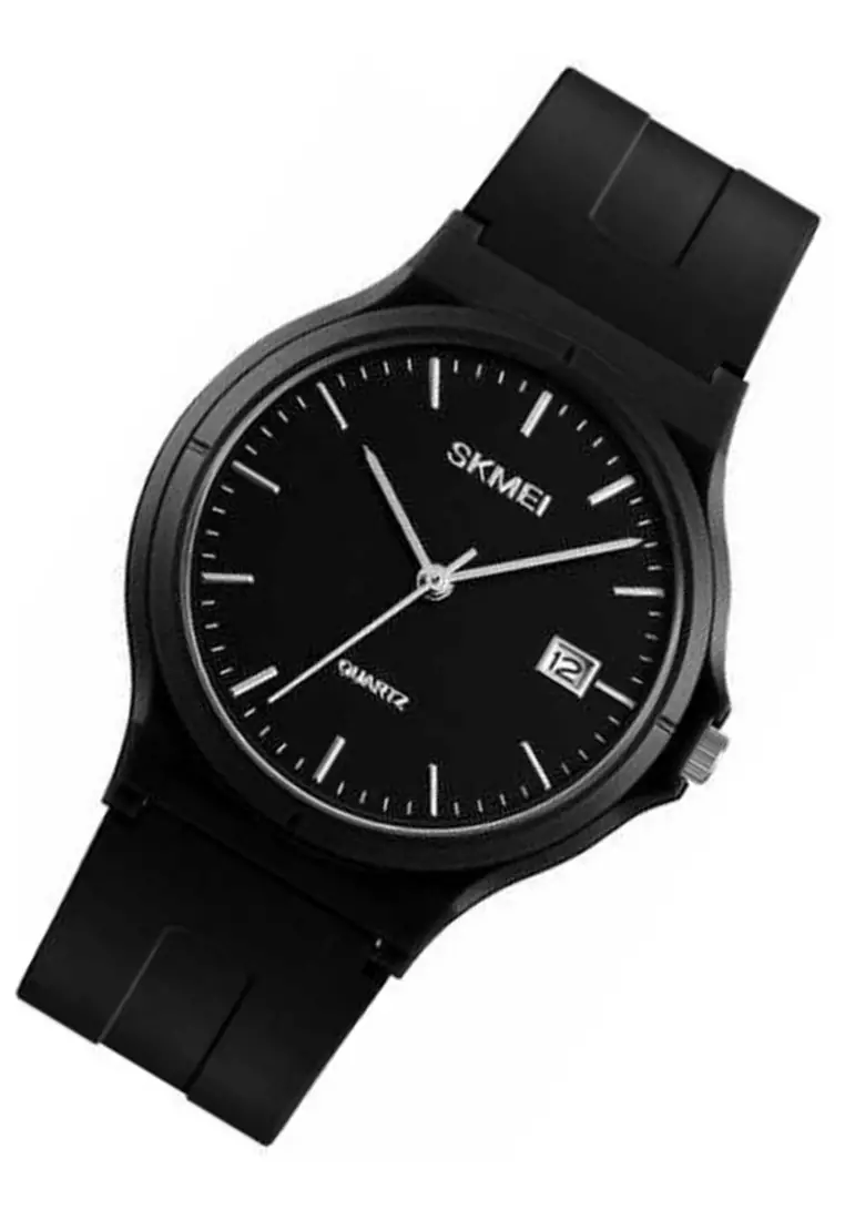 Jam Tangan Analog Sporty Wanita Waterproof 50m Strap Tali Material Silicone DS39 ORIGINAL