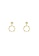 ZITIQUE gold Women's Diamond Embedded Dragonfly Ring Earrings - Gold 2DD64ACD9E60CEGS_1