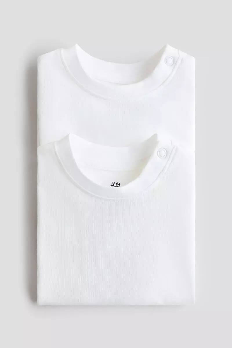 2-pack cotton T-shirts
