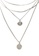 Pieces silver Lebruk Combi Necklace BB8B9ACA054884GS_1