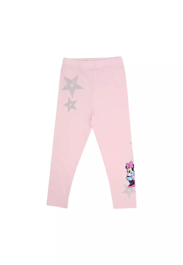 Disney Minnie Toddler Girls "Besties Stars" Blouse with Leggings Set