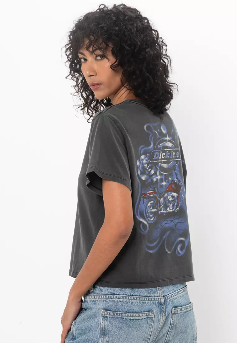 Dickies x H-D® Vintage Softail Boxy Crop Tee