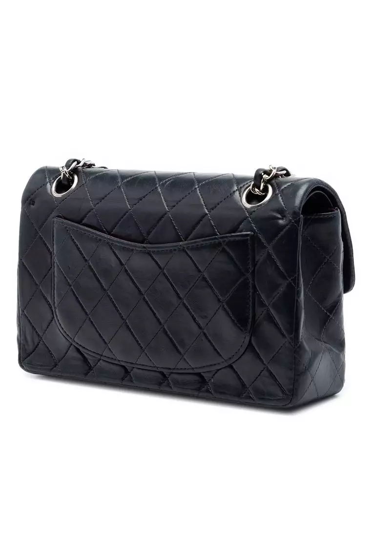 Pre-Loved Chanel Small Classic Lambskin Double Flap