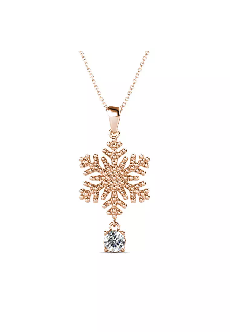 Buy Her Jewellery Her Jewellery Snowing Pendant (Rose Gold