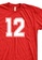 MRL Prints red Number Shirt 12 T-Shirt Customized Jersey 34AD6AAF145CC5GS_2